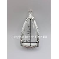 ราคา กรอบพระเงินแท้ ตลับพระเงิน ใส่พระรูปหล่อ พระกริ่ง หรือพระขนาดใกล้เคียง (11972236596)