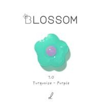 ราคา daintyme Blossom bracelet กำไลข้อมือหิน ลูกปัด เรซิ่นดอกไม้ กำไลสแตนเลส (22524455789)