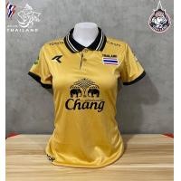 ราคา มาใหม่ เสื้อกีฬาทีมชาติไทย เสื้อบอลทีมชาติไทย ชุดบอลหญิง เสื้อบอลหญิง ชุดทีมฟุตบอลหญิง เสื้อทรงเลดี้ อก32 36นิ้ว (9046069237)