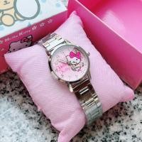 ราคา DD Watch นาฬิกาคิตตี้ ข้อมือแฟชั่นน่ารัก 1เรือนนาฬิกาข้อมือผู้หญิง คิตตี้ สายเหล็ก สร้อยข้อมือ คิดตี้ สายเลส แถมฟรี กล่องลายคิตตี้ (12465324097)