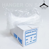 ราคา สายคล้องป้ายราคา LOOP PINS เอ็นป้ายราคา เอ็นหนวดกุ้ง ขนาด357 นิ้ว กล่องละ 5000ชิ้น (20760374960)