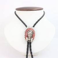 ราคา โบโลไทด์ ทรงสใตล์ CowBoy สไตล์คาวบอยตะวันตก ใส่ ได้ทั้งกับชุดคาวบอย หรูหรา สุดแนว สามารถขยับจัดระดับระยะ สั้น ยาว แถมพวจกุญ (1427534954)