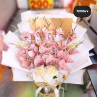 ราคา ช่อดอกไม้ธนบัตร ช่อเงิน ทรงกรวย ขนาด30แบงค์ ต้องการโทนสีไหนแจ้งได้ค่ะ จัดส่งแบบช่อเแล่าพร้อมคลิปหนีบสำหรับคุณลูกค้า นำแบงค์ใส่ไปในช่อ จัดทำจากใจช่อต่อช่อ (23266675026)