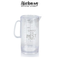ราคา Alechaung เหยือกน้ำพลาสติกใส มีฝาปิด เหยือกน้ำใส 1 เหยือก มีสเกลบอกปริมาตร เหยือกตวง เหยือกน้ำมีขีดสเกล สำหรับใส่น้ำดื่ม เครื่องดื่ม (17676248778)