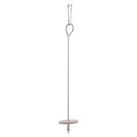 ราคา New Bird Toy Skewer Fruit Spear Hanging Holder Pet Parrot Parakeet Small Animal Stainless Steel Parrot Stainless Steel Toy Fork (23263084121)