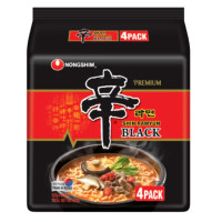 ราคา บะหมี่กึ่งสำเร็จรูปรสเผ็ด ซุปเนื้อพรีเมี่ยม Nongshim Shin Ramyun Black Noodle Soup Exp 8 5 2025 (20484803247)