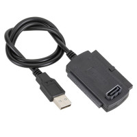 ราคา USB to IDE SATA Adapter Converter SATA 2 5 3 5 Inch Hard Drive Disk Adapter Cable for PC Laptop Notebook (23088353756)