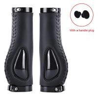 ราคา Bicycle Handlebar Aluminium Alloy Silica Gel Leather Shockproof Bike Grips MTB Road Cycling Grip (23270247700)