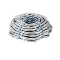 ราคา ท่ออ่อนเหล็ก 1 2 4หุน และ 3 4 6หุน เฟล็กเหล็ก Flexible Metal Conduit ท่อเฟล็กซ์ ท่ออ่อนร้อยสายไฟ ความยาว 50 เมตร 1ขด (8108390161)