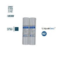 ราคา Liquatec ไส้กรองน้ำดื่ม PP ขนาด 10 นิ้ว ความละเอียด 1 ไมครอน µm จำนวน 2 ชิ้น (18041707981)