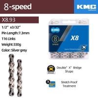 ราคา โซ่ KMC X11 X11EL SL โซ่จักรยาน X10ห่วงโซ่ Mtb 10สปีด X10EL โซ่จักรยาน X10SL 8 9 10 11 12สปีดสำหรับ Shimano Sram (17061246608)