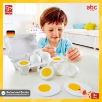 ราคา Hape ของเล่นไม้ ของเล่นทำอาหาร เซตไข่ 6 ฟอง Egg Carton ของเล่น เด็ก เสริมพัฒนาการ สำหรับเด็ก 3 ปีขึ้นไป (3394504525)