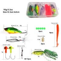ราคา Sougayilang เหยื่อตกปลา เหยือปลอม เบ็ด ตะกั่วตกปลา ตัวเบ็ดตกกุ้ง ปกรณ์ตกปลา ขายครบชุด fishing tools fishing accessories (22149114019)