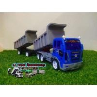 ราคา รถสิบล้อพ่วง รถบรรทุกพ่วง สเกล1 24 ยกดั้มได้เสมือนจริง ล้อมีลานสามารถเดินหน้าถอยหลังได้ มีความเเข็งเเรงทนทาน แถมมิชลิน2ตัว สติกเกอร์ (13478400801)