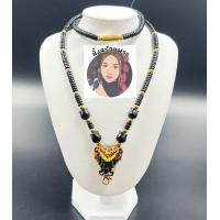 ราคา สร้อยกะลาหัวช้างลงยา ห้อยพระ1 2 องค์ ทองเลเซอร์ไม่ลอกไม่ดำ (22584874975)