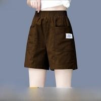 ราคา กางเกงขาสั้นกีฬาลำลองเอวยางยืดสำหรับผู้หญิงในช่วงฤดูร้อน กางเกงขายาวทรงตรงหลวมๆ ผ้าฝ้ายบาง ทรงเอ ขาบาน ความยาวครึ่งแข้ง กางเกงขายาวทรงเอ (23170549066)