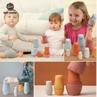 ราคา Let S Make ตุ๊กตาแม่ลูกดกซิลิโคน4ชิ้น เซ็ตวัสดุปลอดภัยสำหรับเด็กตุ๊กตาแม่ลูกดกของขวัญเด็ก (10319373661)
