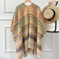 ราคา 2024 ใหม่ ผู้หญิง ยูนนานทิเบตเสื้อผ้าท่องเที่ยว ชนเผ่า พู่ผ้าคลุมไหล่เครื่องปรับอากาศห้องกลางแจ้ง Checkered เสื้อคลุมอุปกรณ์เสริมแฟชั่น (22339983198)