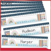 ราคา 25 Boho Teacher Name Plate for Desk Classroom Desk Name Tags Classroom Kindergarten Student Desk Name Plates (22693060519)