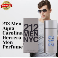 ราคา แคโรไลนา เอร์เรรา Scenteemo Promo 212 Men Aqua Men Perfume 100ml for Men Perfume สเปรย์ธรรมชาติ 100 Singapore AA Perfume Carolina Hellella 212 น้ําหอมผู้ชาย 100ml Fresh Long Lasting Fragrance Woody No