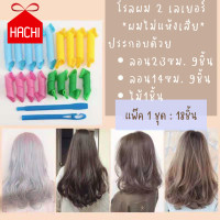 ราคา Hachi โรลม้วนผม โรลดัดผม โรลผม ทำลอน ที่ม้วนผม โรล ดัดผม DIY Magic Hair Curl Hairstyle Roller Sticks Beauty Makeup Curling Hair Styling Tools (455792802)