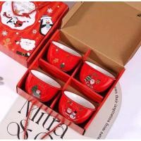 ราคา รวม กิ๊ฟเซ็ตของขวัญคริสมาสต์ ของขวัญปีใหม่ Christmas New Year Gift ชุดถ้วยจานเซรามิค แก้วเซรามิค ลายคริสมาสต์พร้อมกล่องของขวัญ (23293470145)