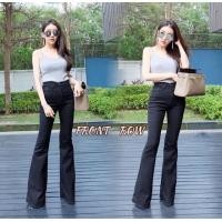 ราคา TwiceJeans กางเกงยีนส์ ขาม้า วินเทจ เอวสูง ผ้ายีนส์ยืด ยีนส์ผู้หญิง สีดำ (7552075485)