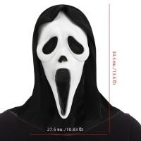 ราคา หน้ากากหน้ากากฮาโลวีนผีหัวกะโหลกทำจากยางธรรมชาติสยองขวัญเต็มหัวปีศาจหน้ากากฮาโลวีนปาร์ตี้คอสเพลย์ตกแต่งอุปกรณ์ประกอบฉาก (23235794822)