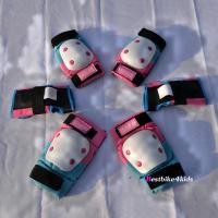 ราคา สนับป้องกันเด็ก สนับเด็กโต สนับผู้ใหญ่ สนับเข่าและศอก แฟนซี 6ชิ้น สำหรับเล่นกีฬาจักรยาน โรลเลอร์สเก็ต พร้อมส่งในไทย ป้องกันได้จริง (9593572710)