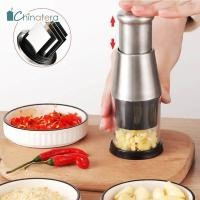 ราคา Chinatera คู่มือหัวหอมสับกระเทียมบดกดเครื่องพริกกระเทียม C HOPPER เครื่องตัดครัวเครื่องมือ (15075812034)