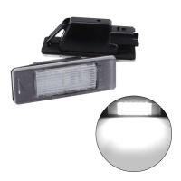 ราคา Ckmk สำหรับสปรินเตอร์แผ่น W906ไฟป้ายทะเบียนรถแทนที่2 LED ABS สีดำ (22413906476)