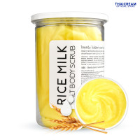 ราคา 1กิโล ไทยครีม เกลือสปาขัดผิวข้าว เกลือสปาขัดผิว สครับเกลือ นมข้าว สครับขัดผิว thaicream rice milk salt scrub body scrub (10441859335)