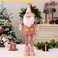 ราคา XINYUEG ตุ๊กตาหิมะซานตาคลอสตุ๊กตาหิมะสีชมพูสำหรับตกแต่งบ้านของขวัญสำหรับเด็ก (23303275959)