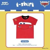 ราคา Cars McQueen T Shirts (23212345110)