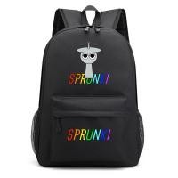 ราคา Sprunki Owakcx Clukr กระเป๋าเป้สีเทาสำหรับเด็กกระเป๋าแฟชั่นพิมพ์ลายความจุขนาดใหญ่สำหรับนักเรียนโพลีโครมระบายอากาศได้ (23169922358)