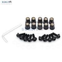 ราคา 10ชิ้นสลักกระจกบังลมสำหรับ Honda ADV150 ADV 150 160 2019 2020 2022 2021 ADV160 2023 2022 2024อุปกรณ์เสริมรถจักรยานยนต์ชุดเครื่องยึดน็อตสกรู (22987740609)