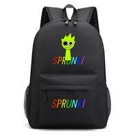 ราคา Sprunki Owakcx Clukr กระเป๋าเป้สีเทาสำหรับเด็กกระเป๋าแฟชั่นพิมพ์ลายความจุขนาดใหญ่สำหรับนักเรียนโพลีโครมระบายอากาศได้ (23169922361)