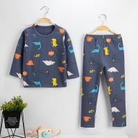 ราคา ชุดนอนเด็กผู้ชาย ชุดนอนเด็กผู้หญิง ลายการ์ตูน แขนยาวขายาว ผ้าคอตตอนผสมสเปนเด็กซ์ ผ้านิ่มเด้ง ใส่สบาย ไซส์ 100 160 (18540051505)