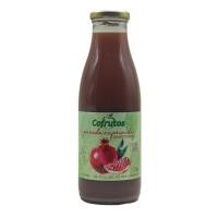 ราคา Cofrutos Organic Juice 100 Pomegranate Juice 750 ml 1 bottle โคฟรุโตส น้ำผลไม้ออร์แกนิค น้ำทับทิม 750 ml 1 ขวด (22767284333)