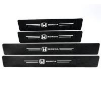 ราคา Sieece กันรอยประตูรถยนต์ คาร์บอนไฟเบอร์ สติ๊กเกอร์สะท้อนแสง สติกเกอร์ท้ายรถ สติ๊กเกอร์กันรอย กันรอยขอบประตูรถยนต์ กันรอยกันชนหลัง สำหรับ For Honda City Jazz Brio Civic HRV Mobilio Accord CRV BRV Fit V