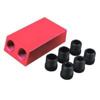 ราคา 15 Degress Oblique Hole Locator Drill Guide Set Pocket Hole Jig Kit Drill Guide Set Puncher Locator with Hole Locator Fittings (22435779019)