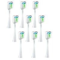 ราคา 9PCS Replacement Brush Heads For Xiaomi SOOCAS V1 V2 X3 X3U X5 D2 D3 SOOCARE Sonic Electric Toothbrush Head Soft Bristle (23126540649)