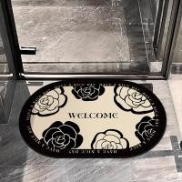 ราคา MUSHIQI พรมเช็ดเท้าครัวเรือนพรมเช็ดเท้าพรมทางเข้ากันที่กันลื่นสำหรับห้องน้ำพรมดูดซับห้องน้ำพรมเช็ดเท้าพรมขนาด40 60ซม พรมดูดซับกันพรมลื่นห้องนั่งเล่นพรมเช็ดเท้าพรมเช็ดเท้าและพรมนุ่มมีการดูดซึมน้ำได้ดีแ