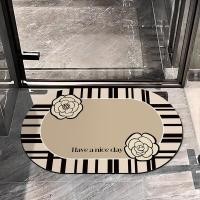 ราคา JJT พรมเช็ดเท้าครัวเรือนพรมเช็ดเท้าพรมทางเข้ากันที่กันลื่นสำหรับห้องน้ำพรมดูดซับห้องน้ำพรมเช็ดเท้าพรมขนาด40 60ซม พรมดูดซับกันพรมลื่นห้องนั่งเล่นพรมเช็ดเท้าพรมเช็ดเท้าและพรมนุ่มมีการดูดซึมน้ำได้ดีและมี