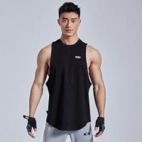 ราคา OMG แบรนด์อินเทรนด์ผู้ชายฟิตเนสเสื้อกั๊ก Quick Drying Running Training แขนกุดกว้างหลวมผ้าฝ้ายเสื้อกีฬาสุขภาพสวมใส่ (22307864251)