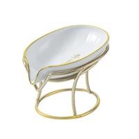 ราคา จานสบู่เซรามิกพร้อมท่อระบายน้ำที่ใส่สบู่ที่ประหยัดสบู่ถาดสบู่ที่วางสบู่บาร์ทำความสะอาดง่ายแห้งสำหรับฝักบัวห้องน้ำห้องครัวอ่างอาบน้ำอ่างอาบน้ำถาดสบู่เซรามิกหินอ่อนสีขาว Pro สภาพแวดล้อม (13797504189)