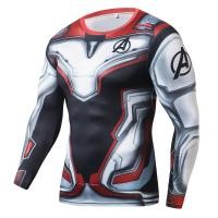 ราคา Marvel Super Hero ใหม่พิมพ์ฤดูร้อนภาพยนตร์เสื้อยืดผู้ชายแฟชั่นสบายๆการบีบอัดเสื้อยืดแขนยาวคอสเพลย์เสื้อผ้าเสื้อยืด (11015293476)