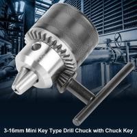 ราคา Clearance COD สินค้าขายดี 3 16 มม Mini Key Type Drill Drill Chuck Chuck พร้อม Chuck Key สำหรับสว่านไฟฟ้า (3030274270)