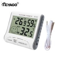 ราคา RCYAGO Digital LCD Thermo Meter Hygrometer Indoor Mini อุณหภูมิความชื้น Sensor พร้อม Probe Weather Station Frost Point Alarm (16871568921)