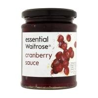 ราคา Free Shipping Waitrose Essential Cranberry Sauce 305g Product of United Kingdom Cash on Delivery จัดส่งฟรี เวทโทรส เอสเซนเชี่ยลซอส สำหรับราดอาหารรสแครนเบอร์รี่ 305กรัม เก็บเงินปลายทาง (14514513225)